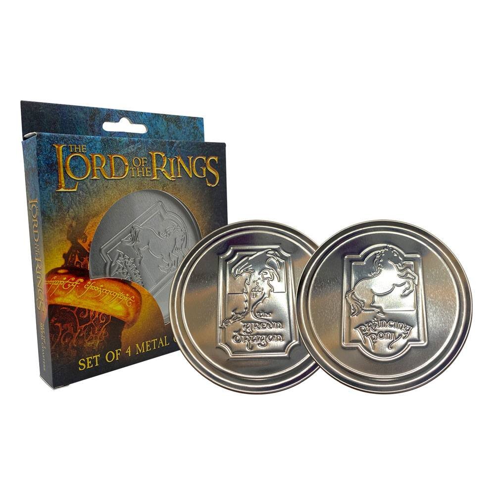 The Lord of the Rings - Glasunderlägg Green Dragon 4-pack