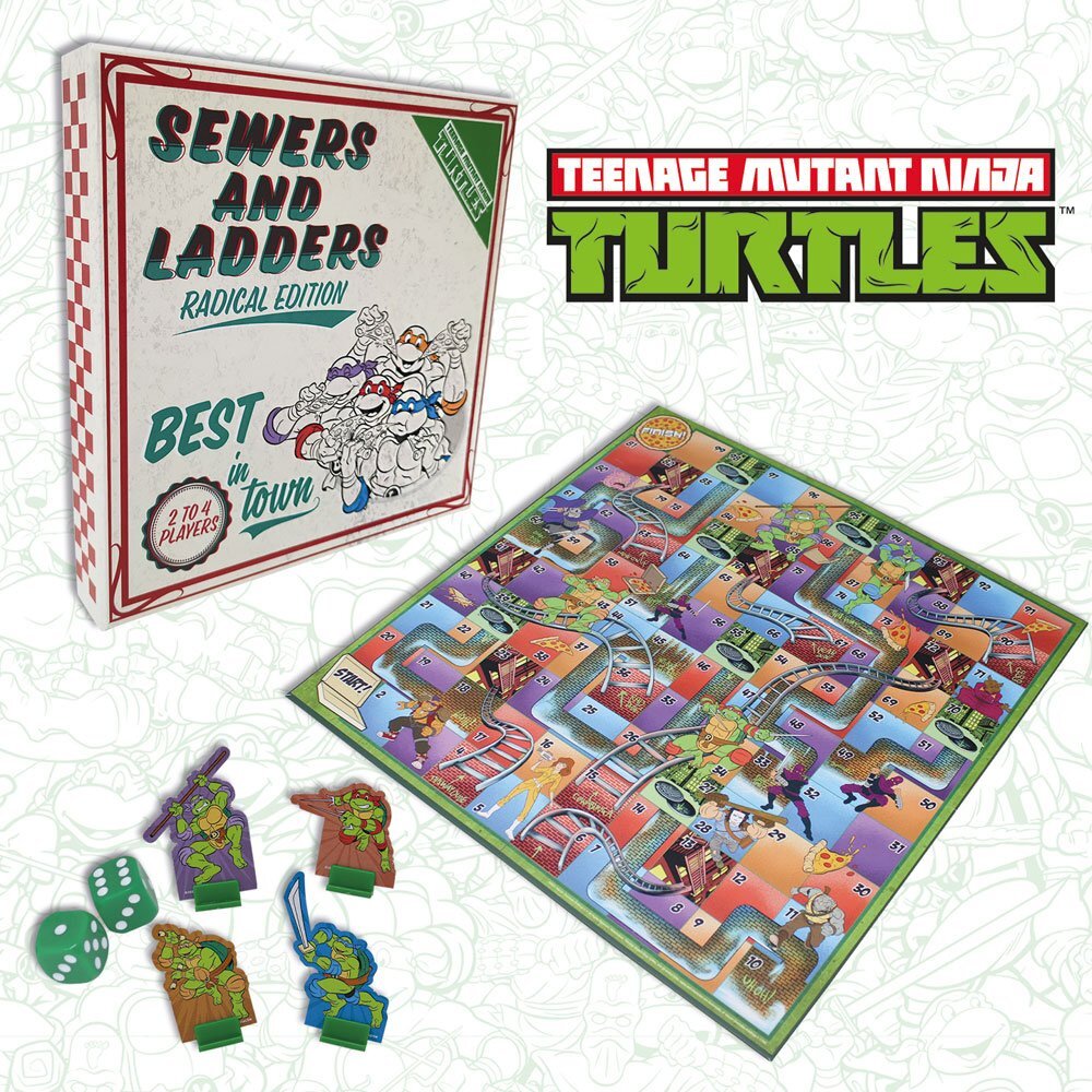 Turtles, Brädspel Sewers & Ladders