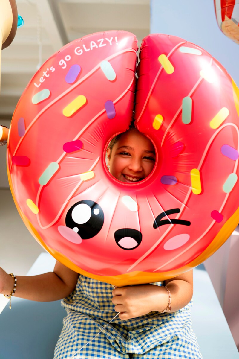 Kawaii Folieballong Donut 60 cm