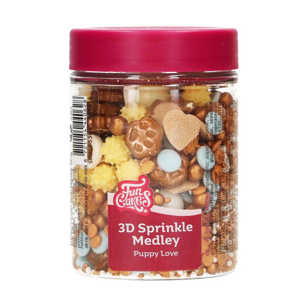 FunCakes - Strössel Puppy Love 70 gram