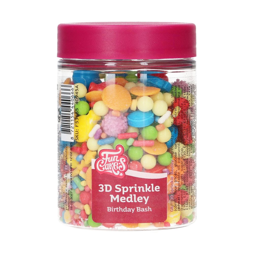 FunCakes - Strössel Birthday 70 gram