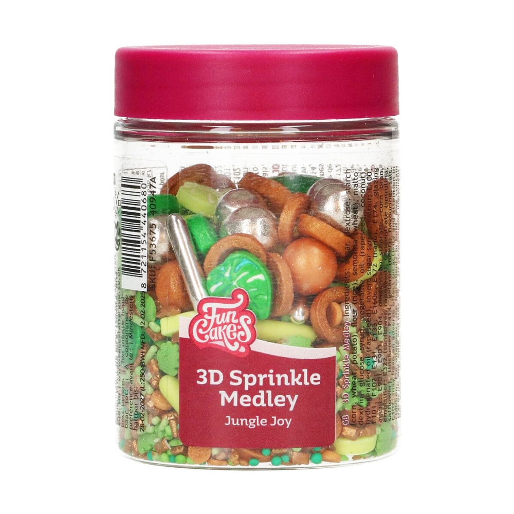 FunCakes - Strössel Djungel 70 gram