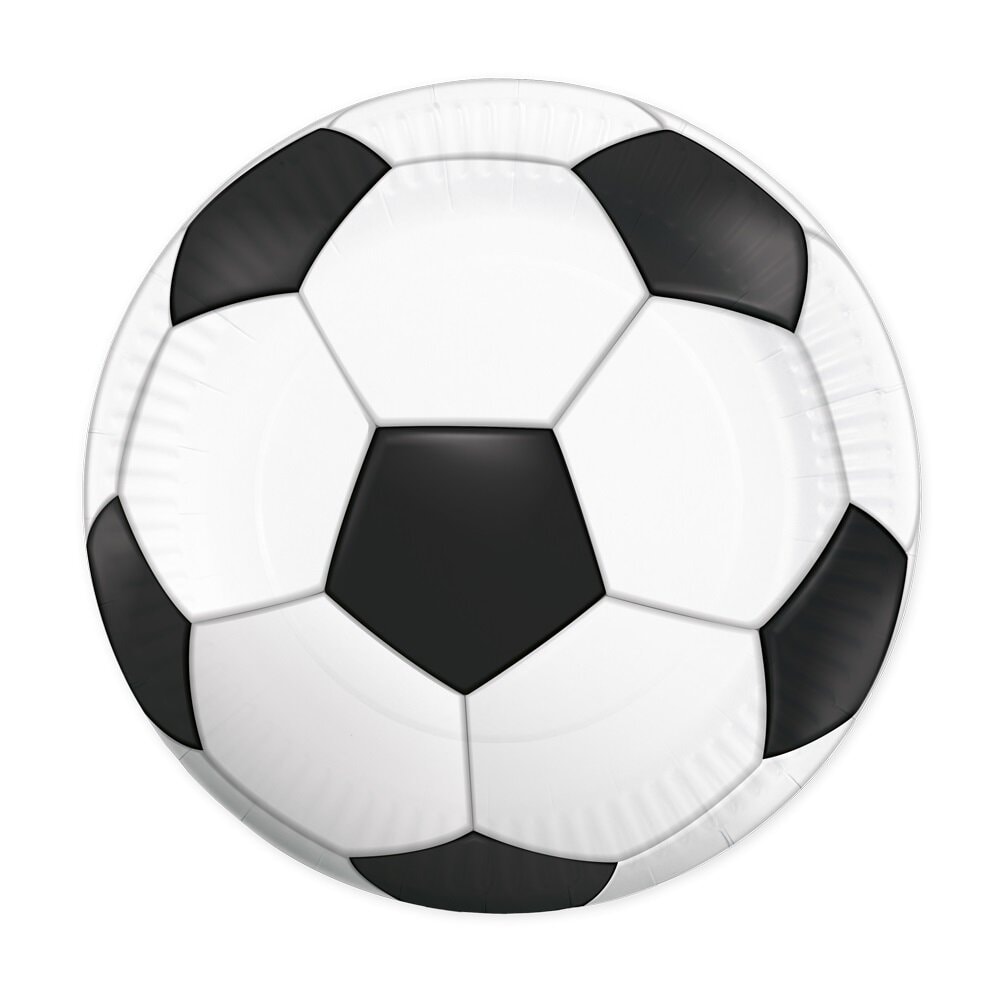 Fotbollstallrikar 8-pack