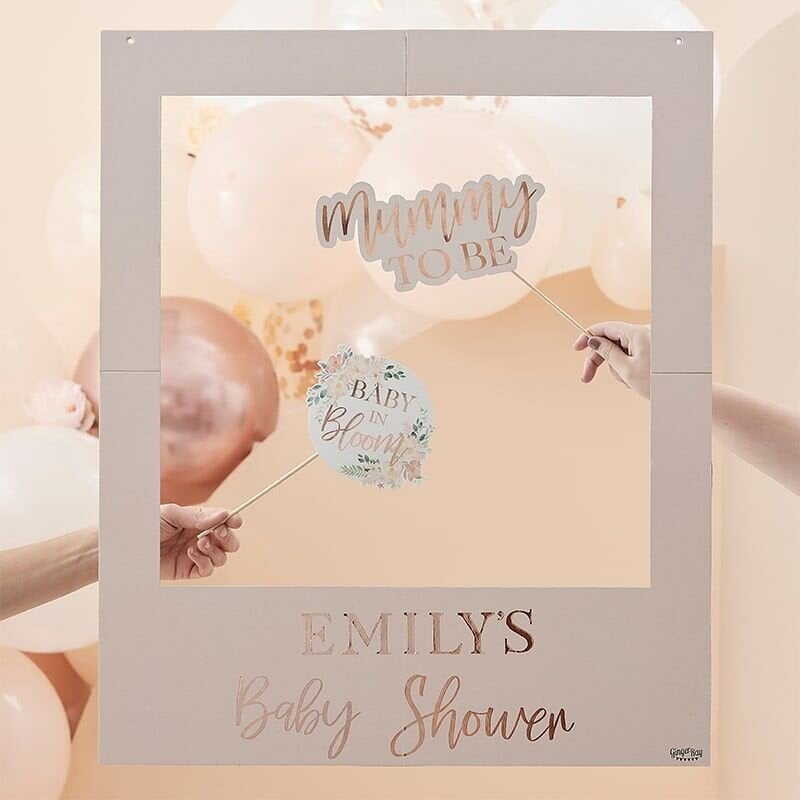 DIY Fotoram - Baby Shower