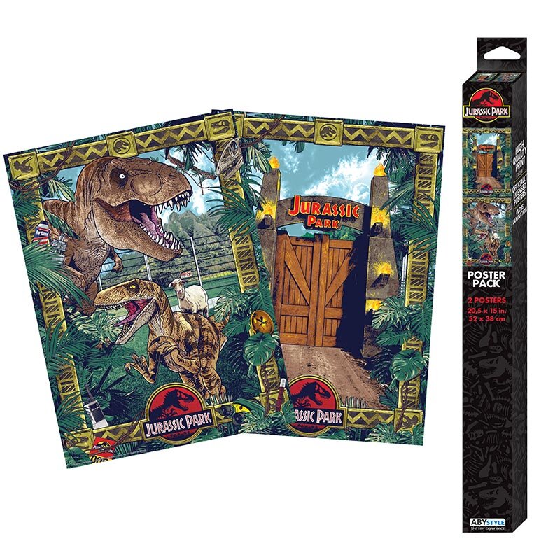 Jurassic Park - Posters Chibi Park Entrance 2-pack