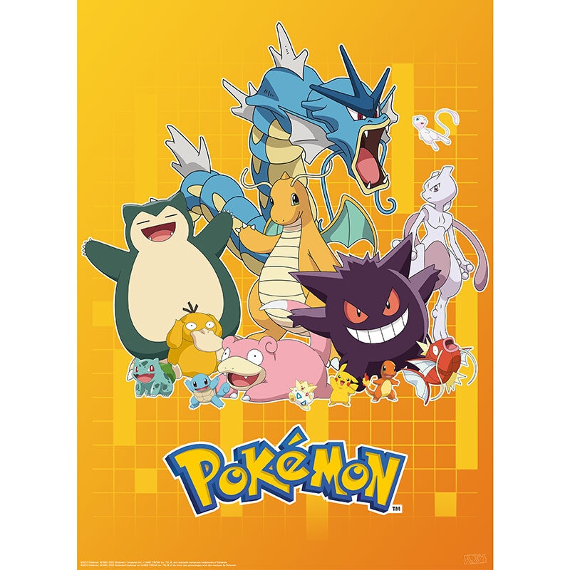 Pokémon - Posters Colourful Characters Chibi 2-pack