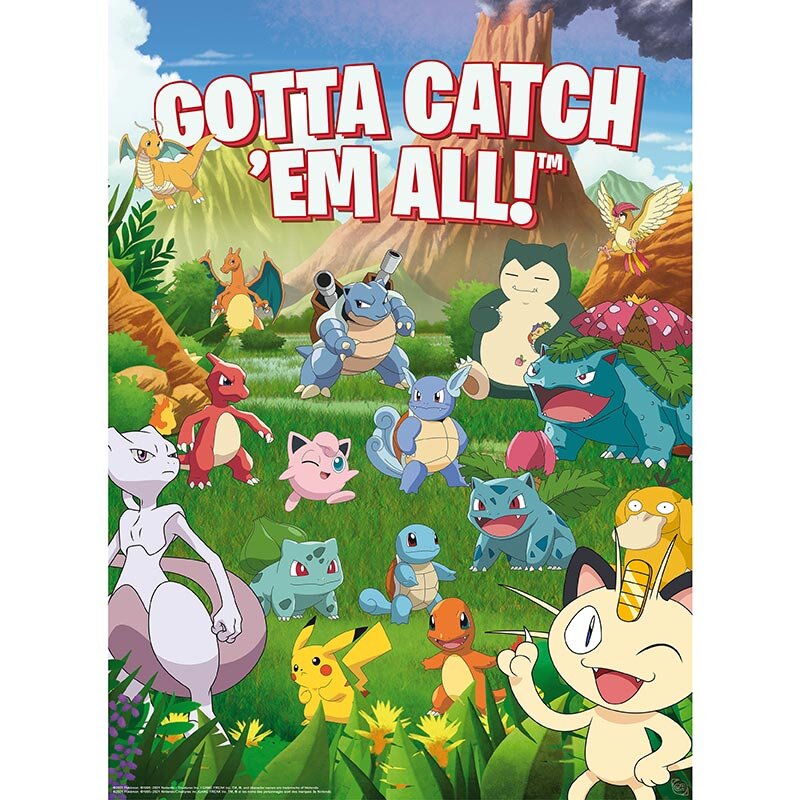 Pokémon - Posters Chibi Environments 2-pack