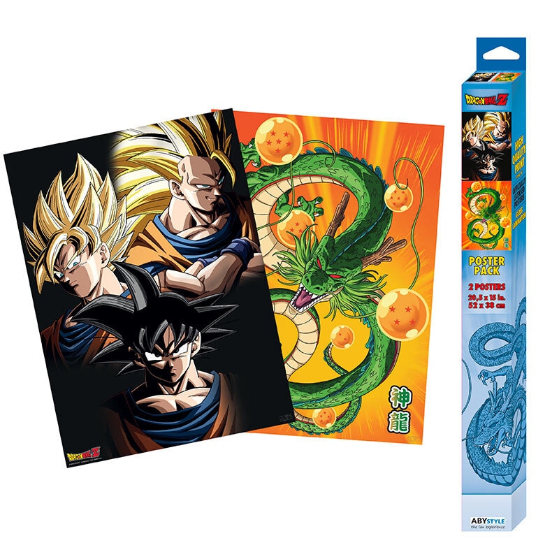Dragon Ball Z - Posters Chibi Goku & Shenron 2-pack