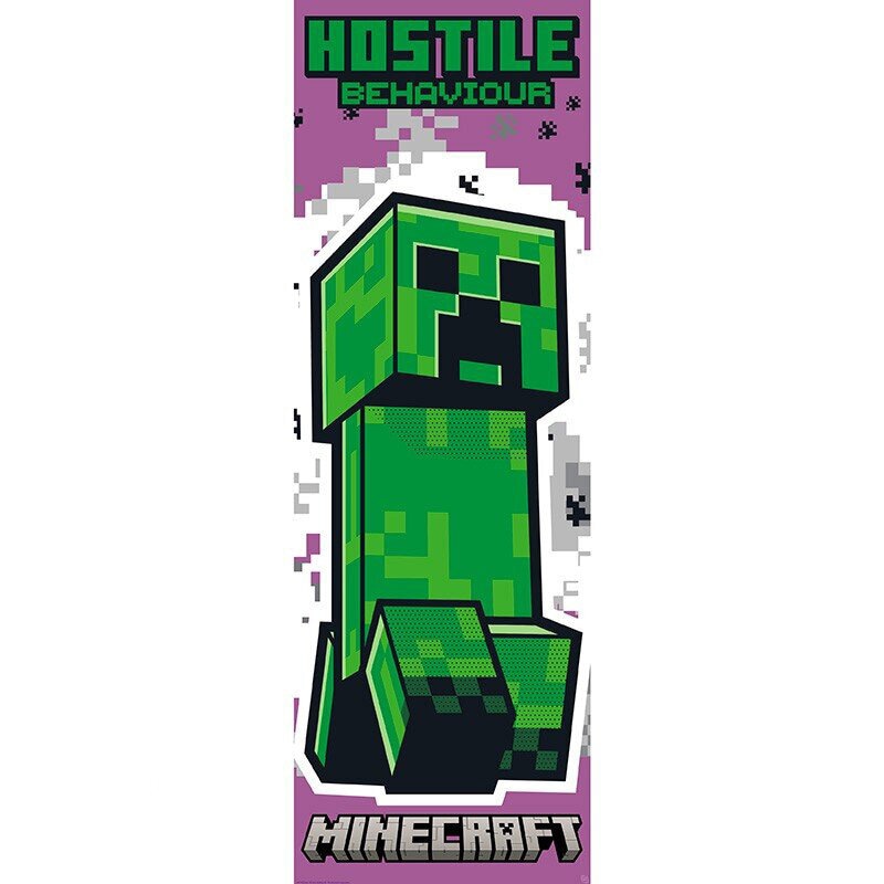 Dörrposter - Minecraft Creeper 53 x 158 cm