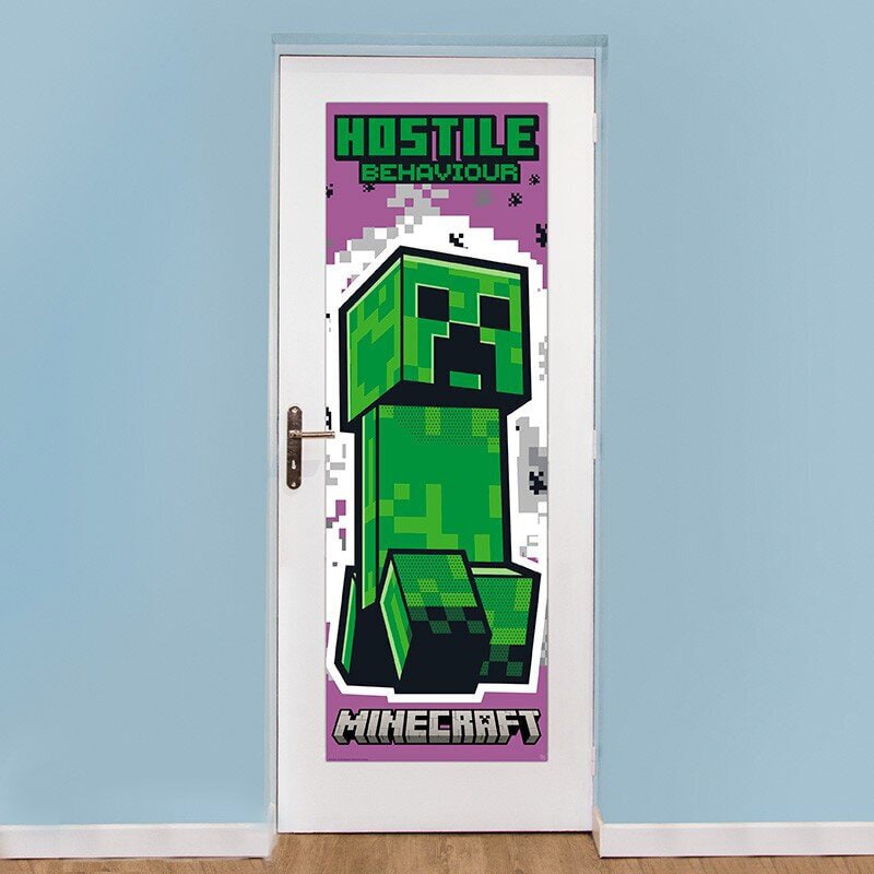 Dörrposter - Minecraft Creeper 53 x 158 cm