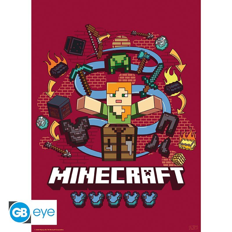 Posters - Minecraft Core 2-pack