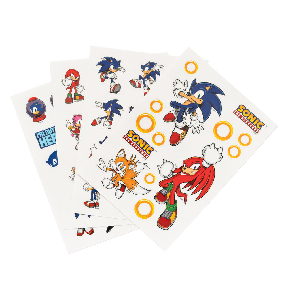 Sonic The Hedgehog - Klistermärken 56-pack