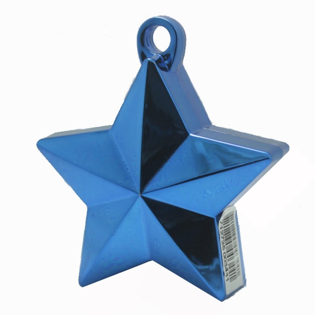 Ballongvikt - Stjärnformad blå