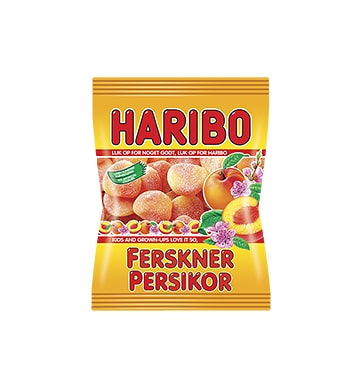 Haribo Persikor 80 gram