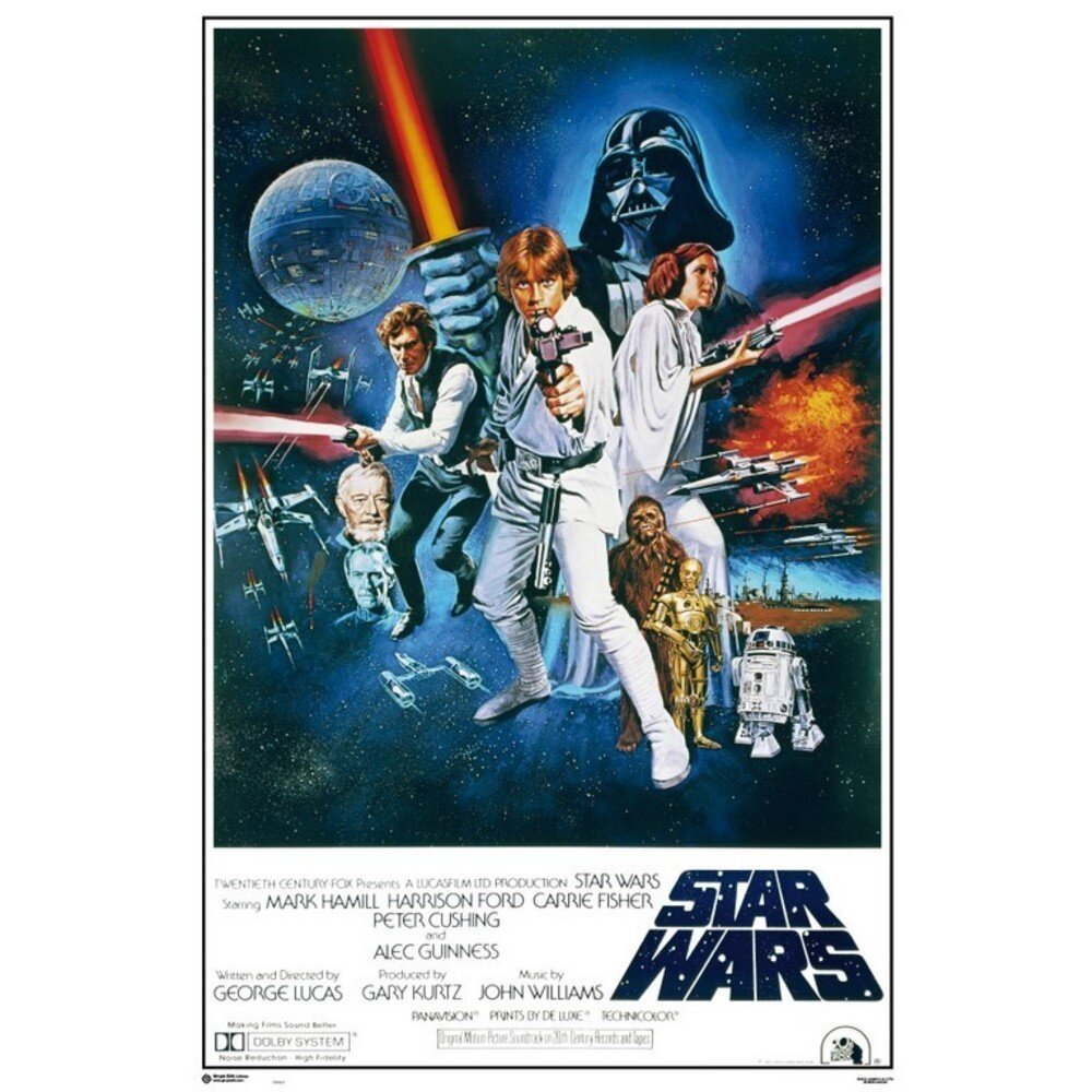 Poster - Star Wars A New Hope Classic 61 x 91,5 cm