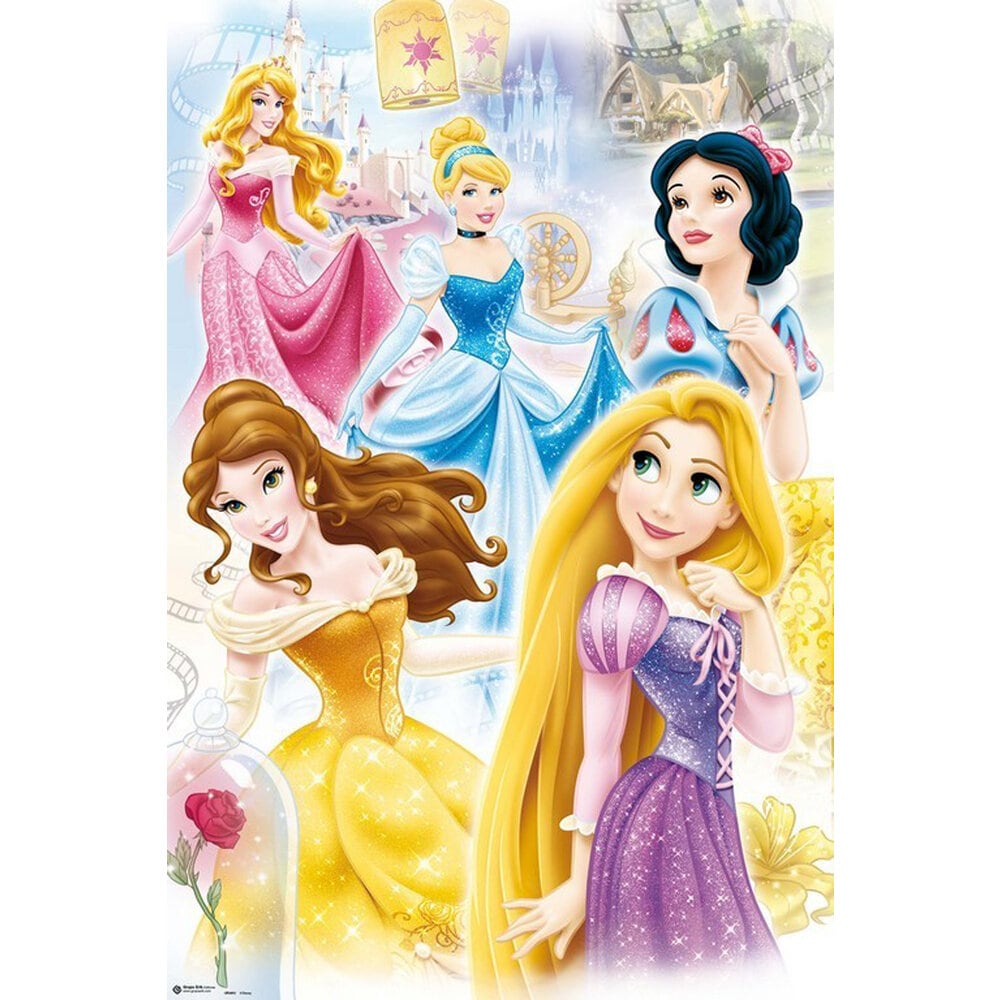 Poster - Disney Prinsessor 61 x 91,5 cm