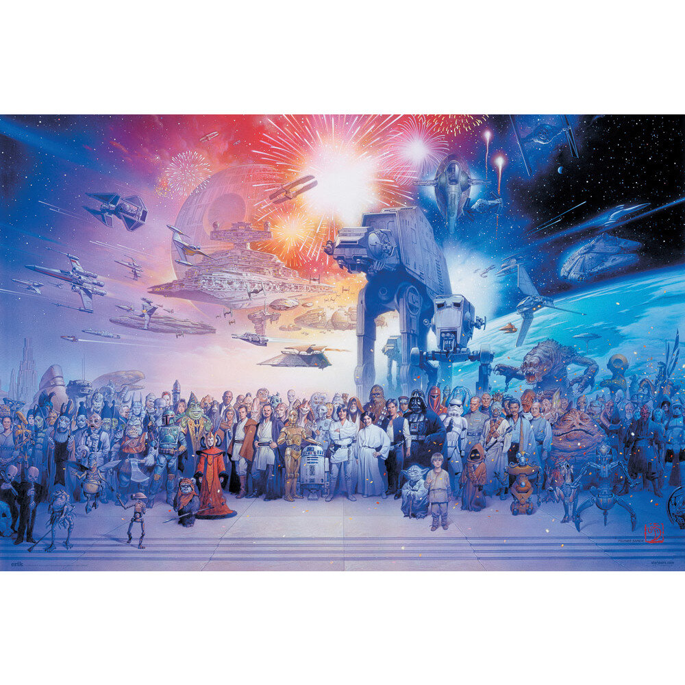 Poster - Star Wars Legacy Characters 61 x 91,5 cm