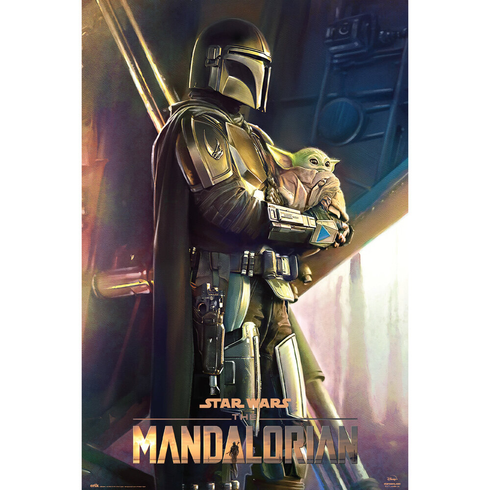 Poster - The Mandalorian Clan of Two 61 x 91,5 cm