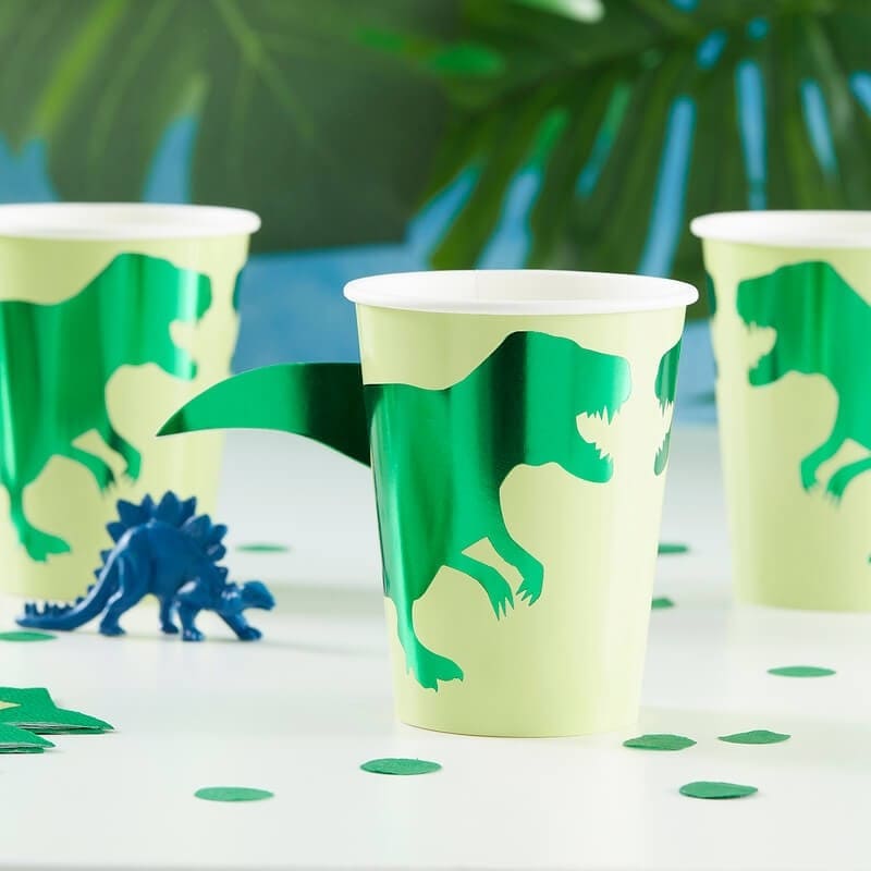 Dinosaur Roar - Pappmuggar 8-pack