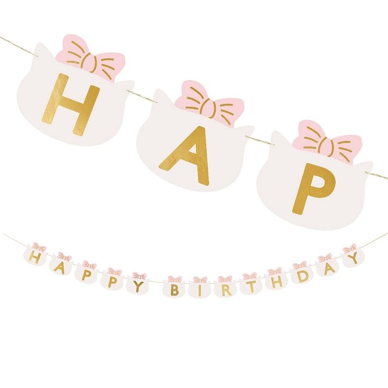 Cat Paws - Girlang Happy Birthday 1,8 meter