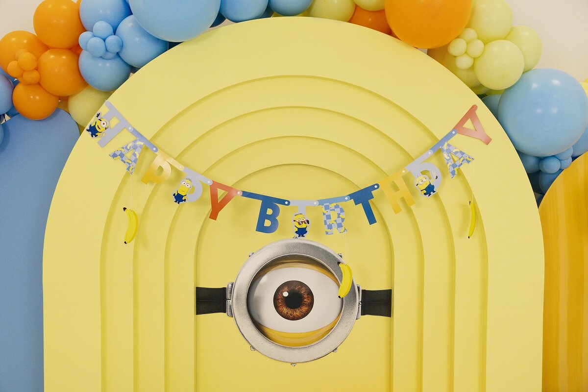 Minions Girlang Happy Birthday 153 cm