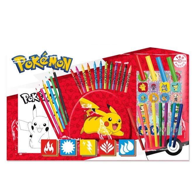 Pokémon, Målarbokset med stickers Deluxe