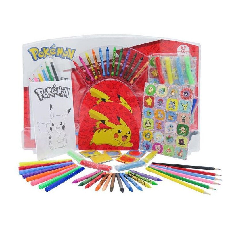 Pokémon, Målarbokset med stickers Deluxe