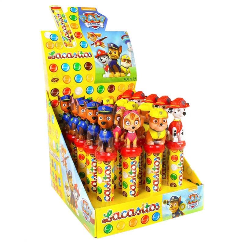 Chokladlinser i rör - Paw Patrol 20 gram