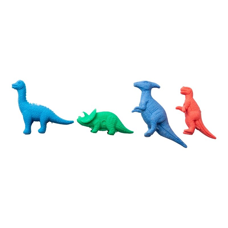 Suddgummin Dinosaurier 4-pack