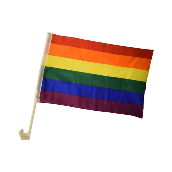 Pride Bilflagga 2-pack