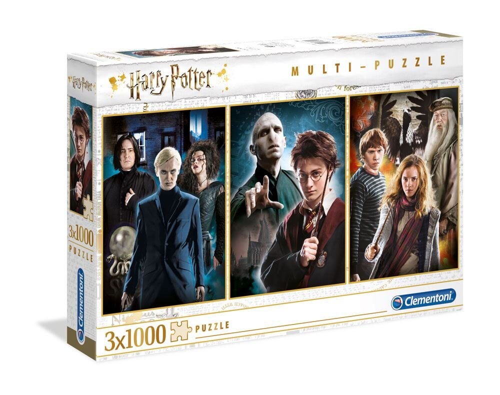 Clementoni Pussel - Harry Potter 3x1000 bitar