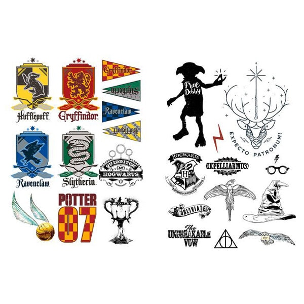 Harry Potter - Tatueringar 4 ark