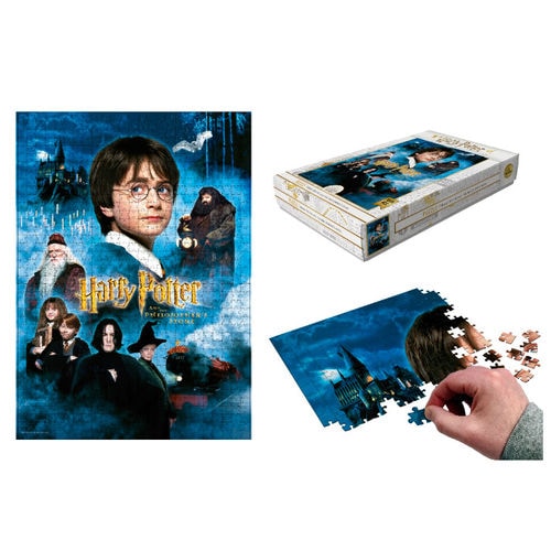 Harry Potter, Pussel The Philosopher´s Stone Movie Poster 1000 bitar
