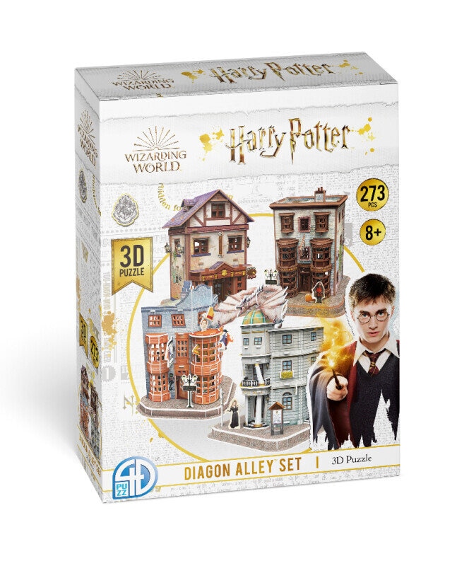 Harry Potter - 3D Pussel Diagon Ally Set 273 bitar