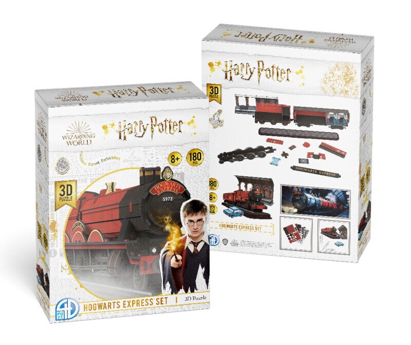 Harry Potter - 3D Pussel Hogwarts Express Set 180 bitar
