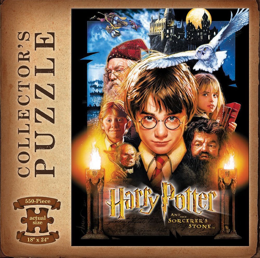 Harry Potter, Pussel The Sorcerer´s Stone Movie Poster 550 bitar