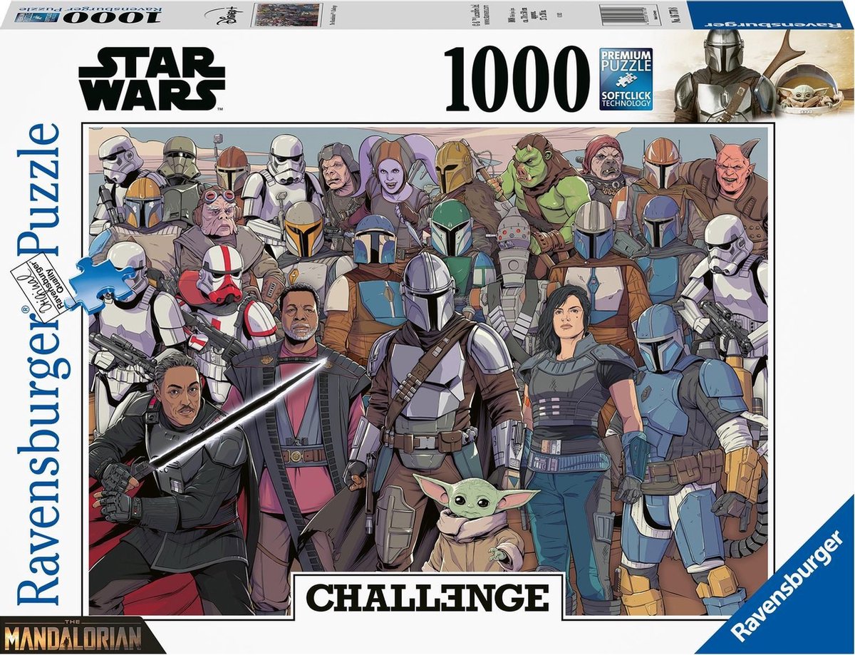 Ravensburger Pussel - Mandalorian Challenge 1000 bitar