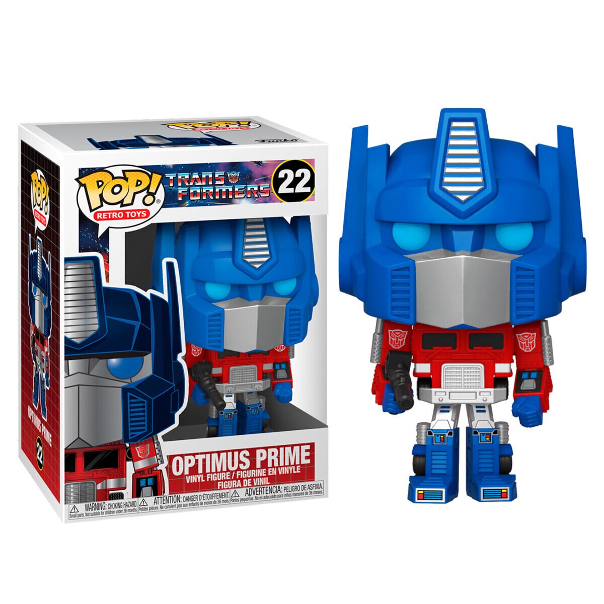 Transformers, POP Vinyl Figur Optimus Prime Funko 22