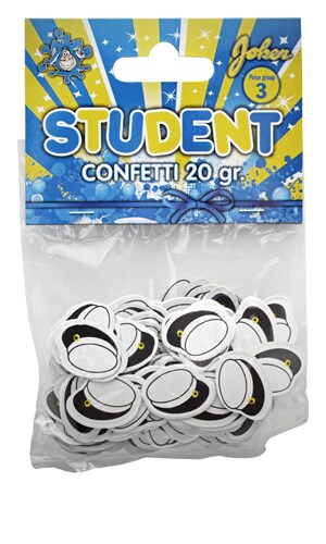 Konfetti studentmössor