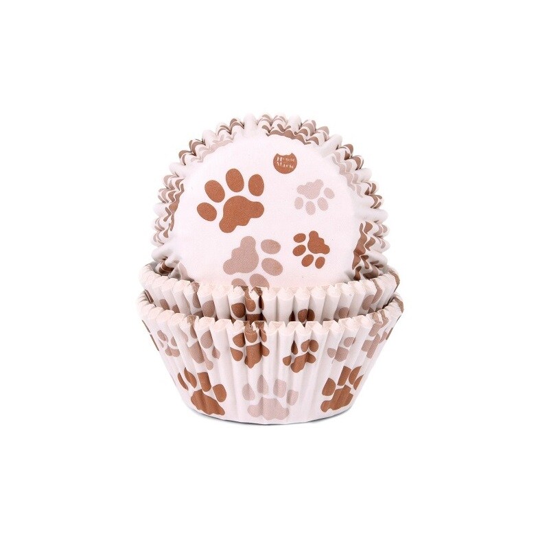 Muffinsformar - Hundtassar 50-pack