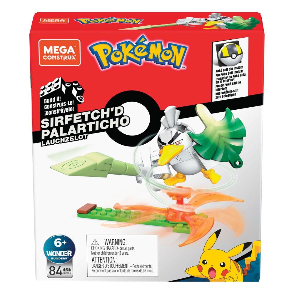 Pokémon, Mega Bloks Construction Set Sirfetch´D 10 cm