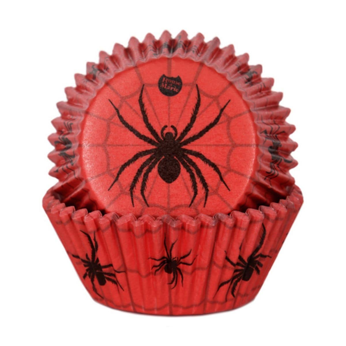 Muffinsformar Halloween Spindel 48-pack