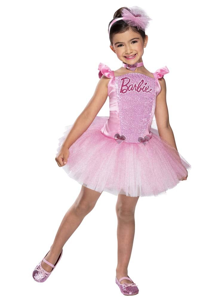 Barbie Ballerina Maskeraddräkt Barn 3-6 år