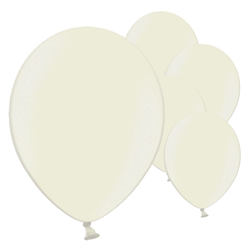 Ballonger Metallic Ivory  30cm 10-pack 