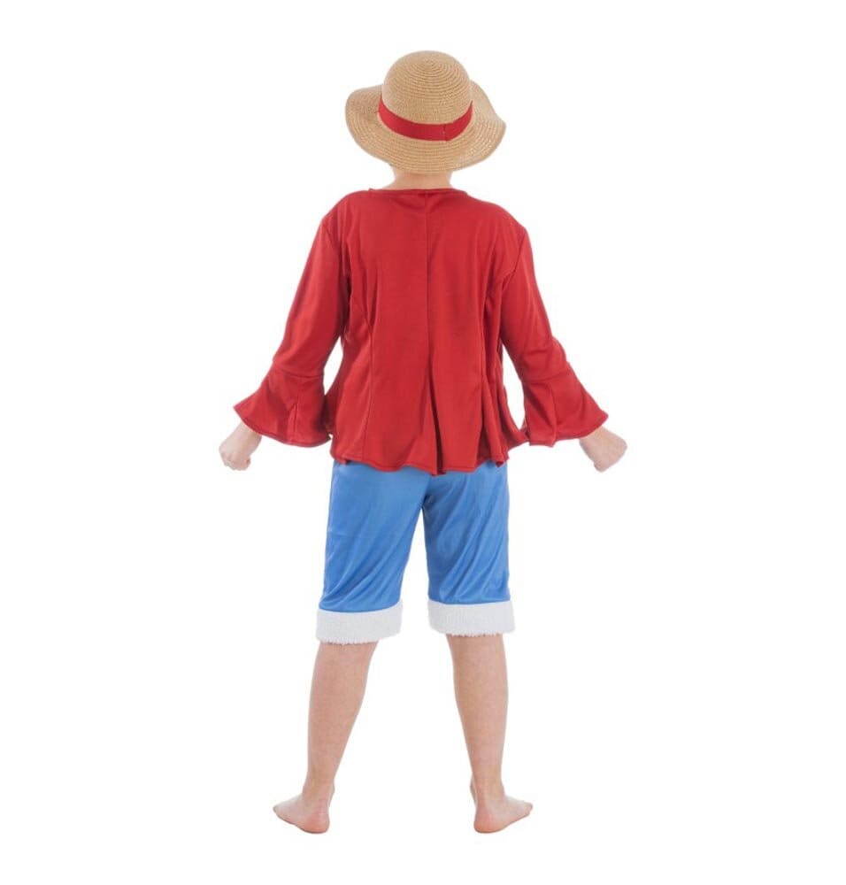 Maskeraddräkt One Piece Luffy Barn 9-12 år