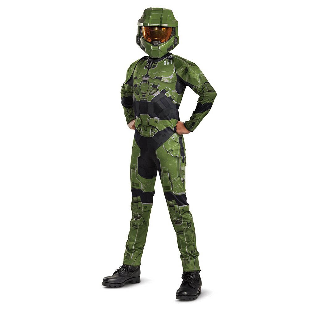 Halo Master Chief Infinite Maskeraddräkt Barn 14-16 år