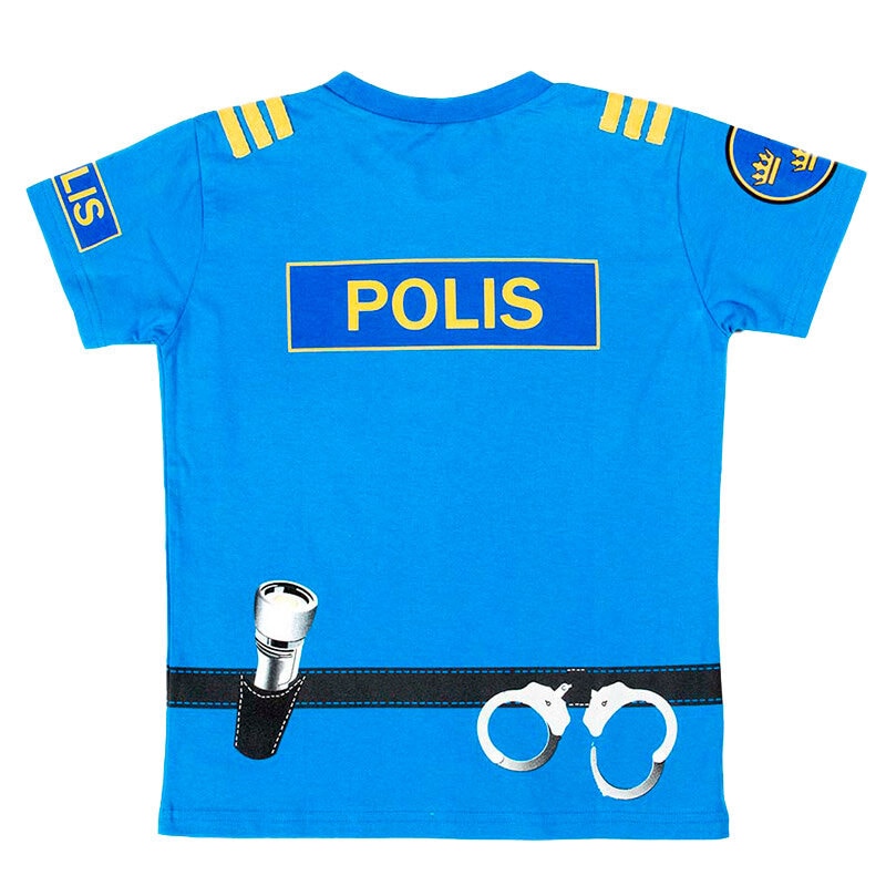 Polis T-shirt Barnstorlek 3-6 år