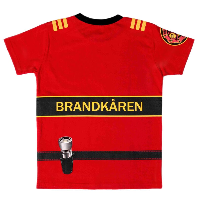 Brandman T-shirt Barnstorlek 3-6 år