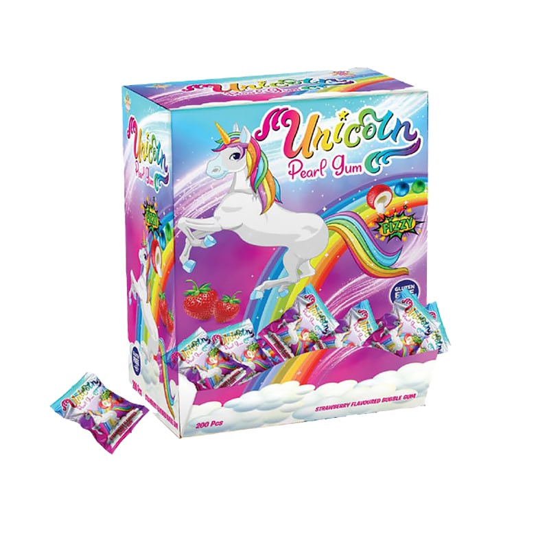 Tuggummi - Unicorn Pearl