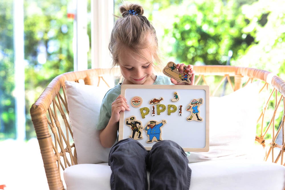 Pippi Långstrump Magnetbokstäver